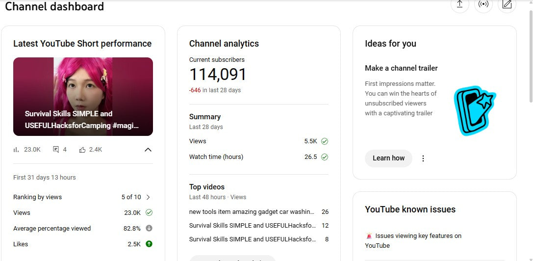 ✅ 114K+ Subscribers | ✅ 3.5M+ Lifetime Views | TR Noob Gaming