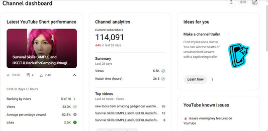 ✅ 114K+ Subscribers | ✅ 3.5M+ Lifetime Views | TR Noob Gaming