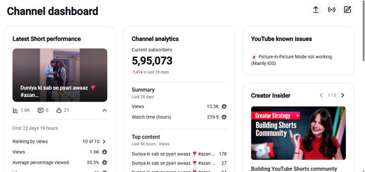 ✅ 595K+ Subscribers | ✅ 196M+ Lifetime Views | Ravi kumar