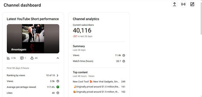 ✅ 40K+ Subscribers | ✅ 25M+ Lifetime Views | DEEP