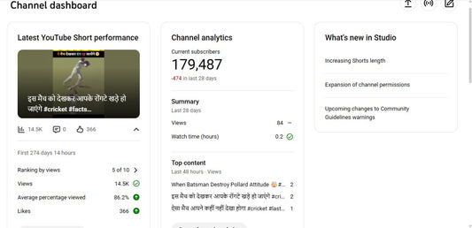 ✅ 179K+ Subscribers | ✅ 10.9M+ Lifetime Views | Spap Facts