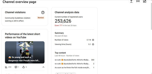 ✅ 253K+ Subscribers | ✅ 34M+ Lifetime Views | Fact with Shyam