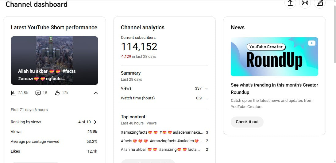 ✅ 114K+ Subscribers | ✅ 2.6M+ Lifetime Views | Salman yt 7860