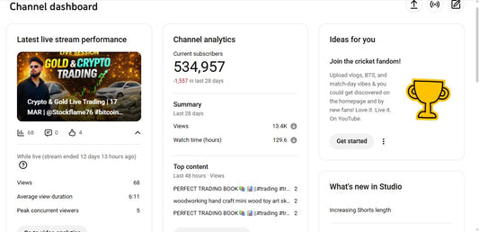 ✅ 534K+ Subscribers | ✅ 57M+ Lifetime Views | Stock flame