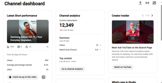 ✅ 12K+ Subscribers | ✅ 880K+ Lifetime Views | YT PRO GYAN