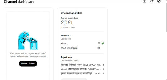 ✅ 2K+ Subscribers | ✅ 244K+ Lifetime Views | JKP FILMS LIVE