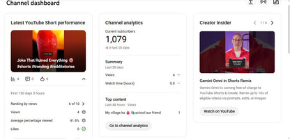 ✅ 1K+ Subscribers | ✅ 104K+ Lifetime Views | DramaToons 52