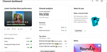 ✅ 99K+ Subscribers | ✅ 16M+ Lifetime Views | DB Brother's ( mini )
