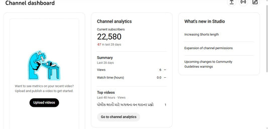 ✅ 22K+ Subscribers | ✅ 1M+ Lifetime Views | Arvind Modi