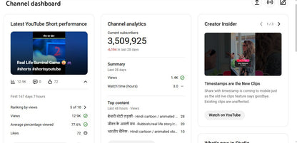 ✅ 3.5M+ Subscribers | ✅ 250M+ Lifetime Views | Rahul Yadav