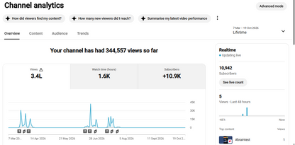 ✅ 10K+ Subscribers | ✅ 340K+ Lifetime Views | BRAIN IQ TEST 2.0