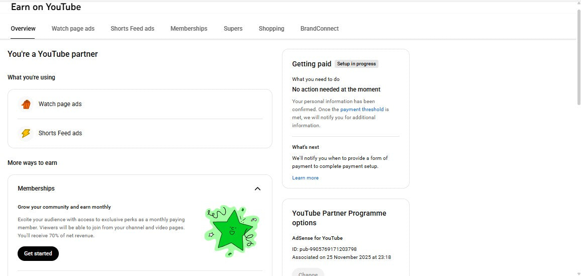Monetization : Yes ✅ | ✅ 168K+ Subscribers | ✅ 36M+ Lifetime Views | Dency React